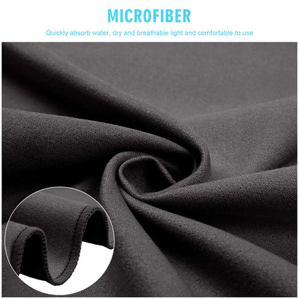 Asciugamano poncho da surf con cappuccio Asciugamano in spugna ad asciugatura rapida Cambio di copertura per adulti Surf Nuoto Spiaggia Sport acquatici Ocean Essential Acc