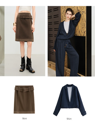 FSLE Autumn Party Skirt High Waist Retro Plaid Knit WoolShort Skirt For Women 2025 Fall Winter New Arrival Y2K Mini A-line Skirt PlatiNum
