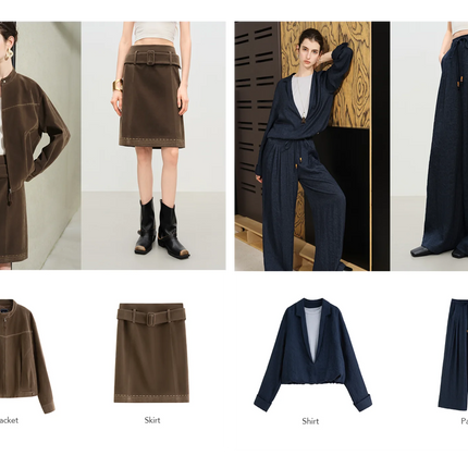 FSLE Vintage College-Inspired Asymmetrical Slit Skirt for Women Winter 2025 New Arrival Versatile Slim-Fit Design Plaid Skirts PlatiNum