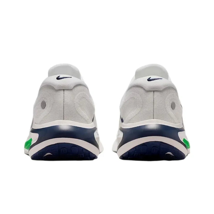 Nike Journey Run Sneakers, White, Running Shoes, Cushioned, Breathable Mesh, Unisex FN0228-113