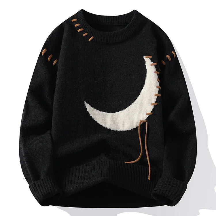 2025 Korean Style Men Women Sweater Knitted Trendy Youth Student Style Knitwear Top Casual Warm Crew Neck Knitted Pullover 4XL-M