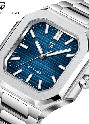 PDYS019 PAGANI DESIGN Orologi da polso al quarzo da uomo TMI VH31 37MM 10Bar Impermeabile 316L Acciaio inossidabile di lusso Zaffiro
