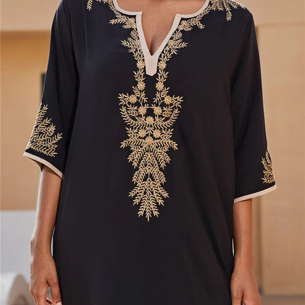 Donne allentato leggero caftano Kimono Cardigan Casual Beach Cover Up lungo caftani costume da bagno Maxi Dress platinumshop