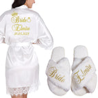 white robe shoe name / S