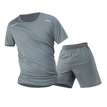 Tuta sportiva da uomo ad asciugatura rapida 1/2/4 pezzi T-shirt casual traspirante a maniche corte Tasca Pantaloncini versatili per adolescenti da indossare platinumshop
