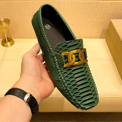 YRZL mocassini uomo scarpe Casual scarpe pigre fatte a mano mocassini da uomo mocassini traspiranti Slip on Big Size 48 mocassini da guida per uomo
