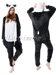 Family Matching Hooded Jumpsuit Cartoon Cypabara Onesie Winter Warm Sleepwear Boys Girls Pajamas Christmas Cartoon Home Clothes
