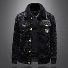 Winter Men Gold Mink Fur Thickened Sheepskin Water-Repellent One-Piece Collar Coat Mens Wool Trench Coat Manteau Homme Hiver