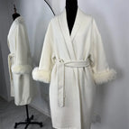 White Long Overcoat