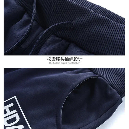 M-6XL Men's Winter 2 Piece Tracksuit Set, Thickened Warm Hooded Coat & Sweater, Outdoor Hiking Cycling Camping Running Outerwear