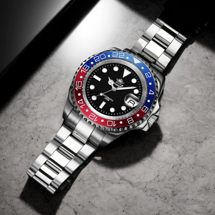 ADDIESDIVE AD2503 Luxury Men's Automatic Watch 8215 Mechanical Watch BGW9 Luminous Sapphire Glass Diver's Watch Men Analog Watch