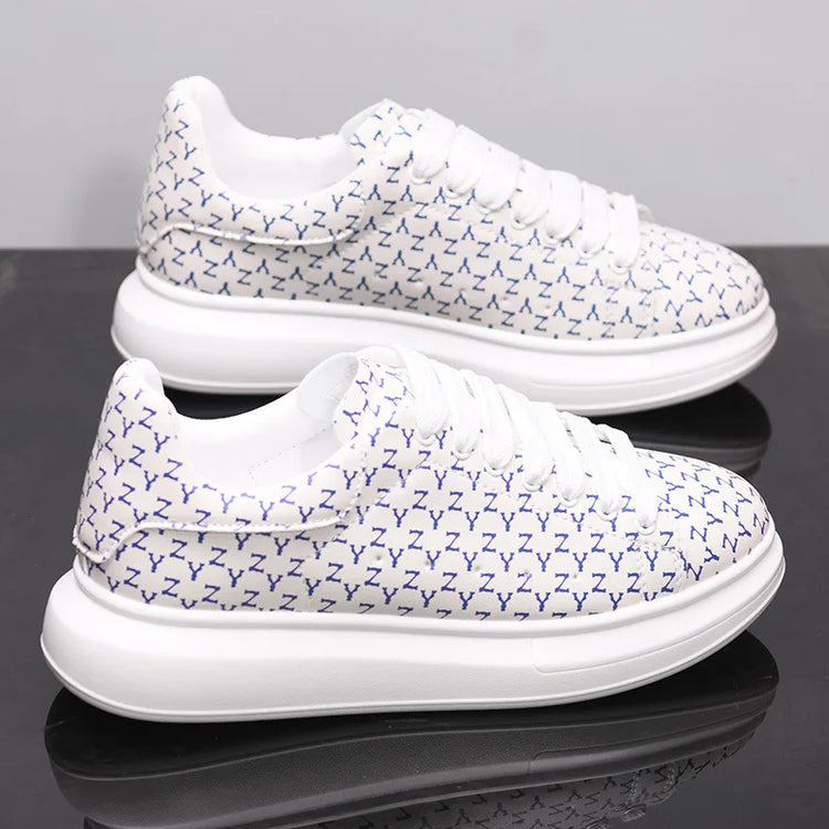 New Men's Shoes Couple's Small White Shoes Versatile Thick Soled Casual Shoes Men's Women's Sneakers  Board Shoes Jogging Shoes