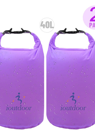 Sac étanche 2L5L10L/20L40L70L, sac étanche petit et léger pour kayak, natation, pêche, rafting, flottant