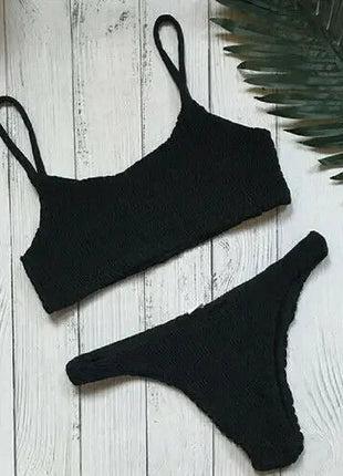 Nuova vendita calda donne sexy reggiseno imbottito push-up bikini set costume da bagno a pieghe costumi da bagno nuoto costume da bagno da spiaggia bikini set PlatiNum