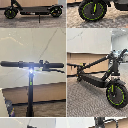 Monopattino Elettrico Wildstride 350W/500W con Motore Potente, Autonomia 30&45km, Batteria 15ah, Pneumatici da 10 Pollici, Velocità 35km/h, Pieghevole, App Intelligente, per Adulti, Modello E5max