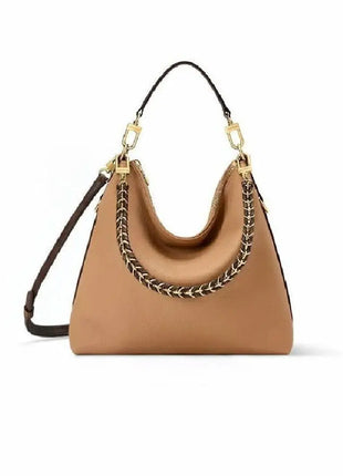 Borsa a tracolla da donna in PU resistente con manico superiore integrato, versatile e universale, ideale per attività all'aperto, lavoro e uso quotidiano.