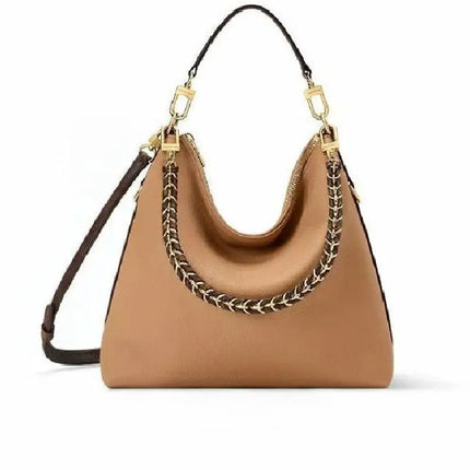 Borsa a tracolla da donna in PU resistente con manico superiore integrato, versatile e universale, ideale per attività all'aperto, lavoro e uso quotidiano.