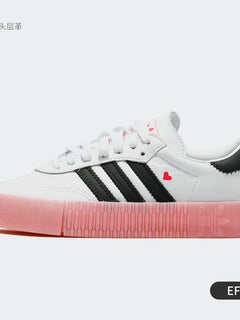 Scarpe da ginnastica casual con plateau da donna Adidas ufficiale autentiche SAMBA ROSE EF4965