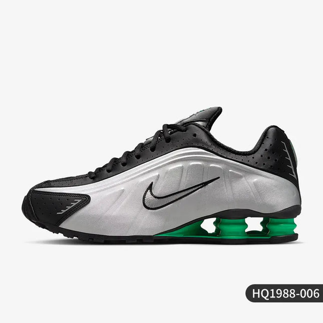 Scarpe da corsa sportive basse Nike Official Authentic SHOX R4 da uomo ammortizzanti resistenti all'usura HQ1988-003