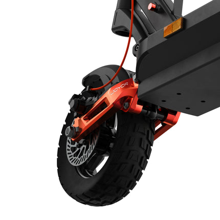Monopattino Elettrico Pieghevole JOYOR T6E DE con Omologazione ABE, 20km/h, 500W, 48V18AH, Ruote da 10 Pollici, per Adulti