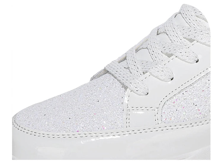 New Men Skateboard Shoes Platform Trend Sport Shoes Women Sneaker Sequin Shoes for Men Chaussure Homme Female Sneakers