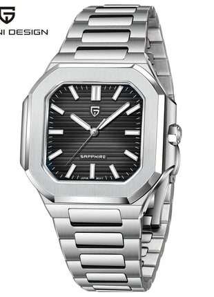 PDYS019 PAGANI DESIGN Orologi da polso al quarzo da uomo TMI VH31 37MM 10Bar Impermeabile 316L Acciaio inossidabile di lusso Zaffiro