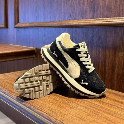 Casual Shoes Men's Sports Shoes Summer Casual Thick Soled Men's Shoes Soft and Comfortable Non-slip Outdoor Fashion Board Shoes