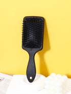 Massage Air Cushion Comb Anti‑Static Air Cushion Brush Square Air Cushion Comb ABS Plastic Handle Special for Real Hair Wigs