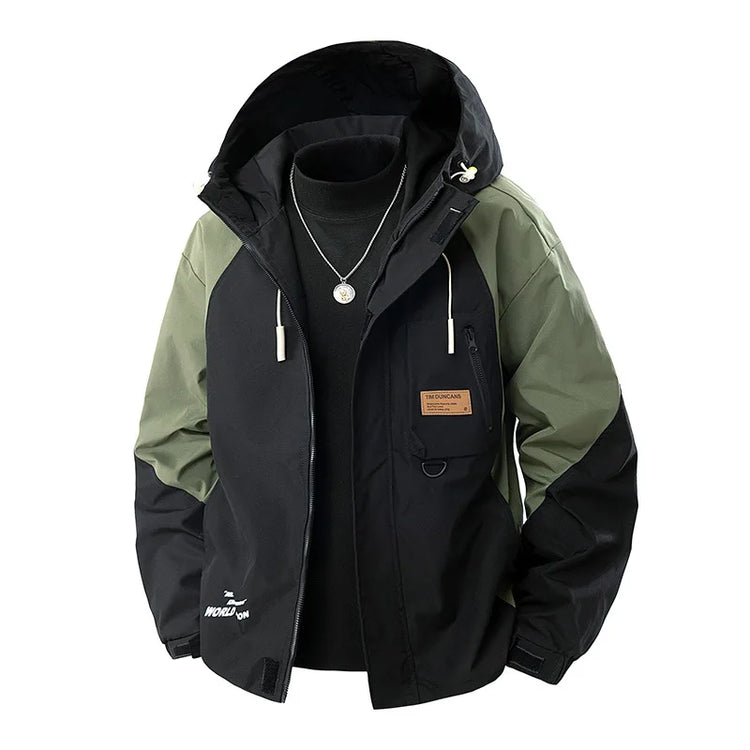 8XL Plus Size Windbreaker Jacket Men Spring Autumn Outerwear Fashion Casual Patchwork Jackets Coats Male Big Size 8XL