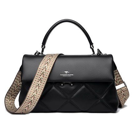 Women's Bag New Trend Korean Handbags Designer Luxury Brand Ladies Shoulder Bags Soft Leather Fashion Versatile Crossbody Bags PlatiNum