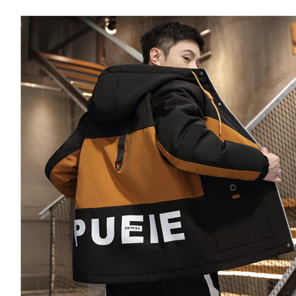 Two-Piece Men's Sets New 2026 Spring Autumn Sportswear Hooded Jacket And Long Pants Casual Loose Coat&Jogger Tracksuits Clothing
