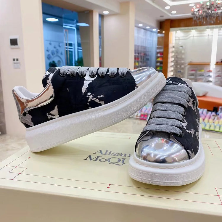 New Fashion Men Casual Shoes White Platform Loafer Shoes Genuine Leather Round-toe Sports shoes Man Sneakers Male Daily Footwear
