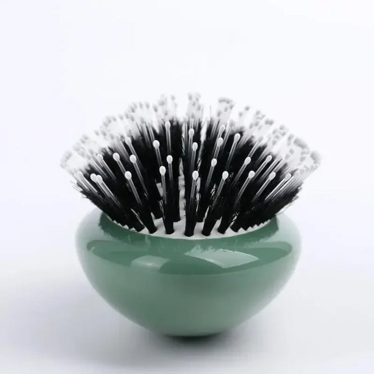 Scalp Massage Boar Bristle Fried Dough Twists Hair Brush Reduces Hair Breakage Detangling Hair Comb Portable Daily Hair Styling Accessories