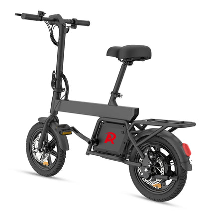 Bicicletta Elettrica REGALANGEL B20 Mini, Motore 250W, Batteria 36V 7.8AH, E-bike Urbana per Adulti, Pneumatici da 14 Pollici