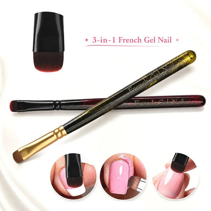 8 Styles Multi Color Gel Nail Art Brushes Professional Painting Tools For Gel Nail Extension Acrylic Nails Builder Nail Accessories 2027