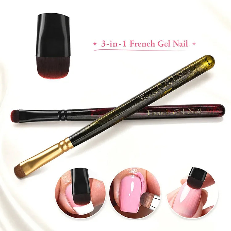 8 Styles Multi Color Gel Nail Art Brushes Professional Painting Tools For Gel Nail Extension Acrylic Nails Builder Nail Accessories 2027
