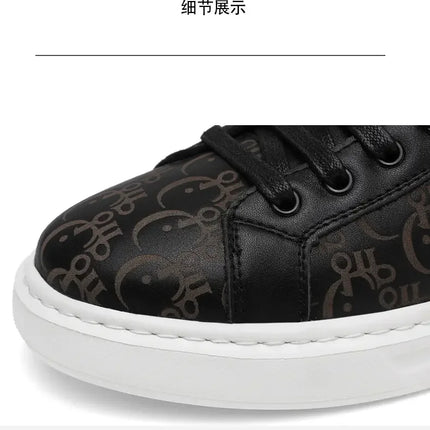 2026 Sneakers Casual Mens Designer Easy Matching Luxury Board Shoes Fashion Split Leather Flat Platform Gym Shoes