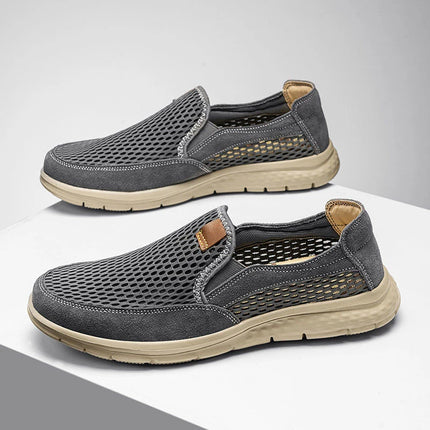 Mocassini Slip-On, Adatti per Scarpe Casual Estive Traspiranti da Uomo, Scarpe Leggere da Passeggio, Qualità Superiore