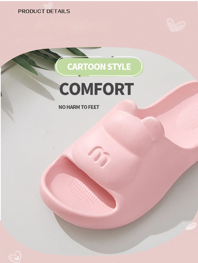 Pantofole estive nuove 2025 per la casa delle donne, casa antiscivolo e odorosa in EVA, bagno interno, doccia, pantofole rinfrescanti