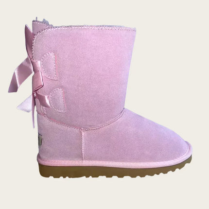 2026 Winter Women Snow Boots Super Mini Classics Real Sheepskin Wool Warm Low-cut Fur Shoes Slippers Man Short Boot Size 35-44
