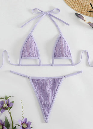 Nuovo rugoso estremo Mini Micro perizoma Bikini donna costumi da bagno femminile costume da bagno due pezzi Bikini bagnante costume da bagno Swim K4827 platinumshop