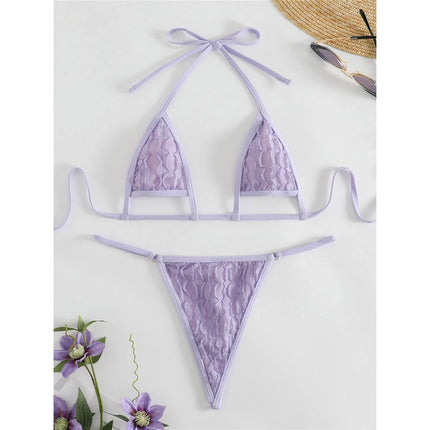 Nuovo rugoso estremo Mini Micro perizoma Bikini donna costumi da bagno femminile costume da bagno due pezzi Bikini bagnante costume da bagno Swim K4827 platinumshop
