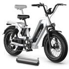 Bicicletta Elettrica G-FORCE RS ST per Tutti i Terreni, Potenza 750W, Batteria 48V15Ah, Bici Elettrica per Adulti, Pneumatici Larghi 20*4 Pollici per Tutti i Terreni