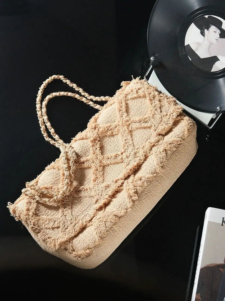 Borsa a tracolla da donna di medie dimensioni in PU solido ad alta densità, con manico superiore regolabile, per mini weekend e vacanze, con tasca portaoggetti.
