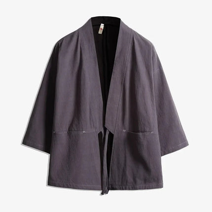 Camicia Estiva da Uomo Stile Cinese Kung Fu Tai Chi, Tinta Unita in Cotone, Comoda, Streetwear Retrò, Abbigliamento Tradizionale