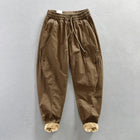 Winter New Thickened 100% Cotton Cargo Velvet Men's Winter Pants Comfortable Soft Keep Warm Retro Street Trousers  AZ640