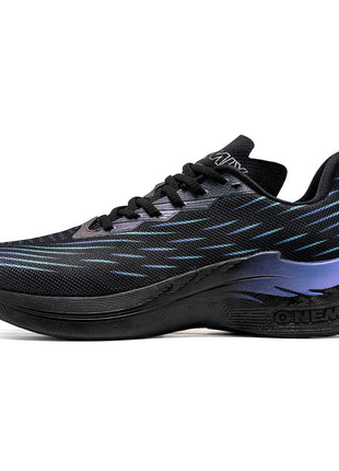ONEMIX Scarpe da corsa in mesh traspirante Ammortizzazione Slip on Scarpe sportive Casual Morbide scarpe da ginnastica da passeggio per uomo all'aperto Scarpe da jogging PlatiNum
