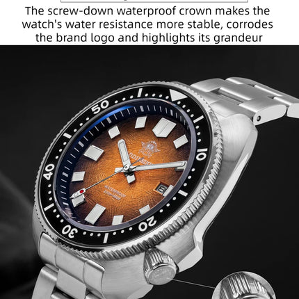 ADDIESDIVE NEW Men's Watch Sapphire Glass AR Coated Quartz Watches AD2511 Reloj Hombre 20Bar Waterproof Luminous Diving Watches