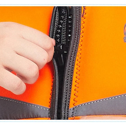 Gilet di galleggiamento per bambini, giubbotto di salvataggio per bambini, giubbotto da nuoto per ragazzi e ragazze, ausilio per il nuoto con galleggiamento del costume da bagno