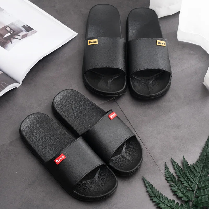 Bebealy Summer Fashion Women's Slippers Comfortable Women Sandals Indoor Non-slip Waterproof Bathroom Slippers Casual Shoes